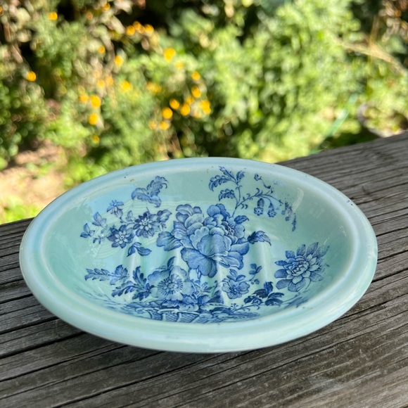 Charlotte Royal Crownford Staffordshire England Soap dish And Pitcher Set - Picture 13 of 15